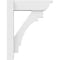Ekena Millwork Merced Architectural Grade PVC Outlooker with Traditional Ends, 5"W X 14"D X 18"H OUTP05X14X18MRC01 - alternate 4